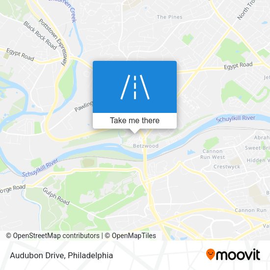 Mapa de Audubon Drive