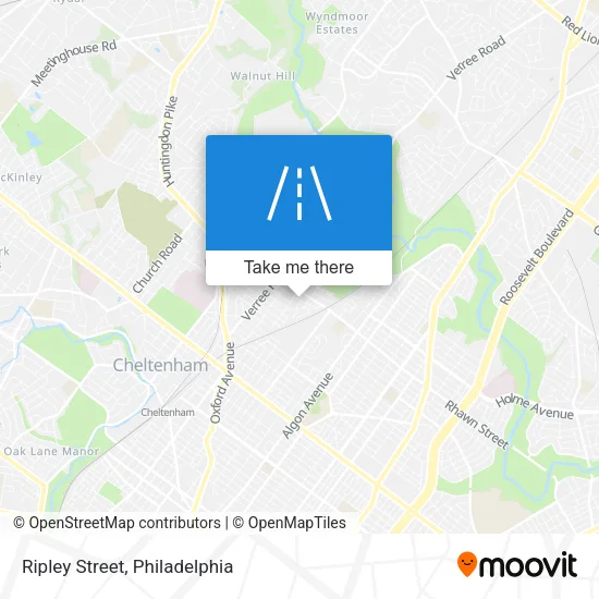 Ripley Street map