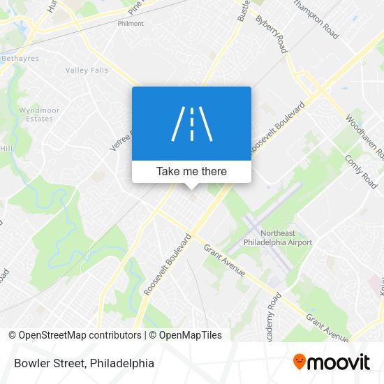 Mapa de Bowler Street