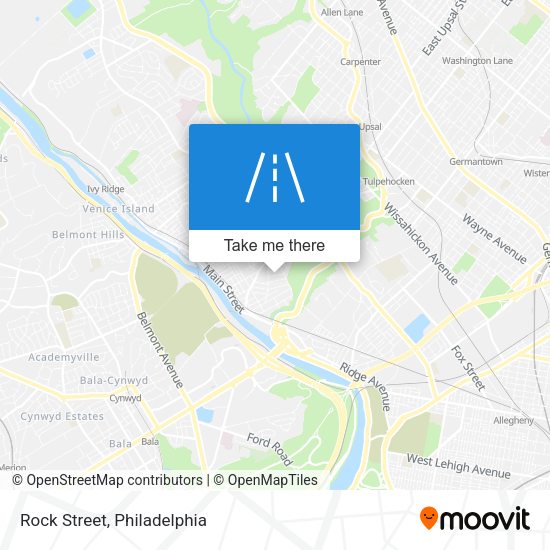 Mapa de Rock Street