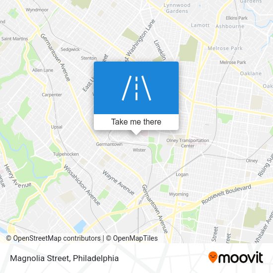 Mapa de Magnolia Street