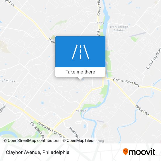 Mapa de Clayhor Avenue