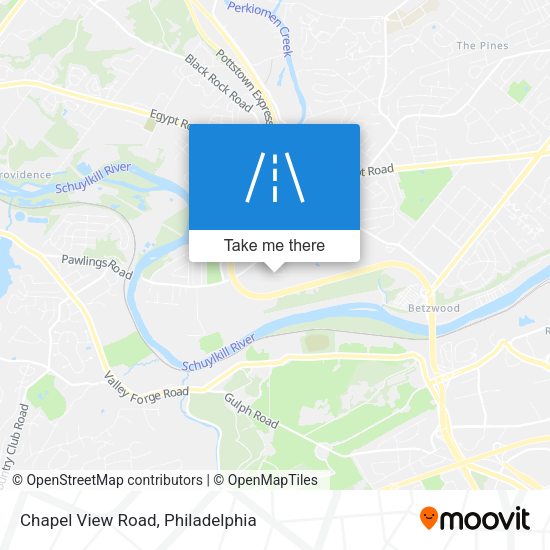 Chapel View Road map