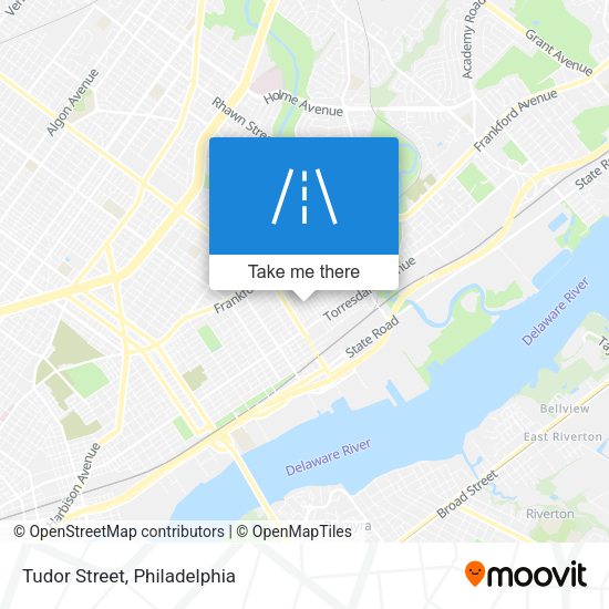 Mapa de Tudor Street