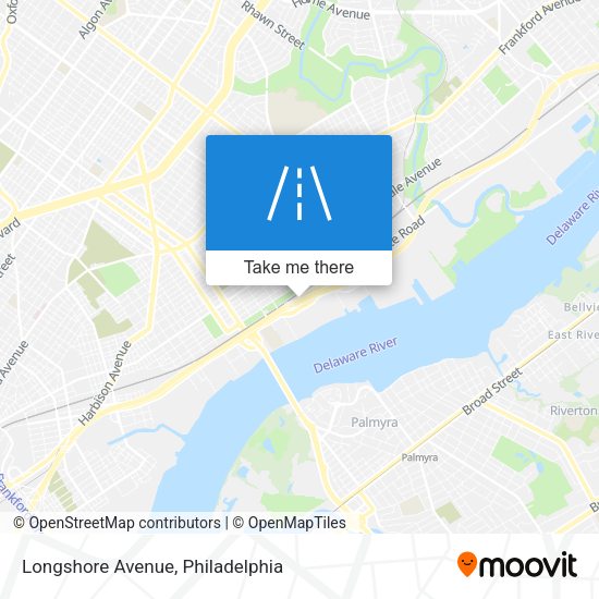 Longshore Avenue map