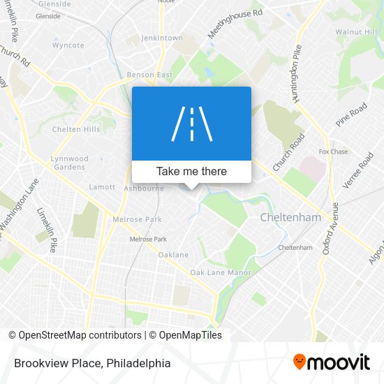 Brookview Place map