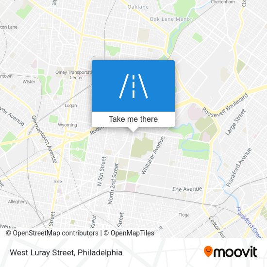 West Luray Street map