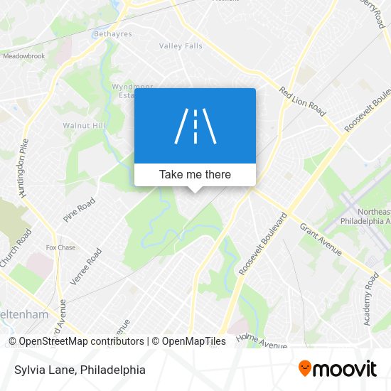 Mapa de Sylvia Lane