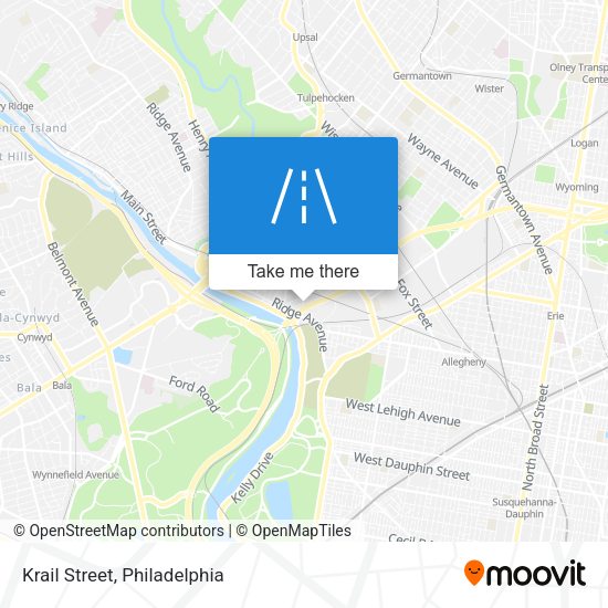 Mapa de Krail Street