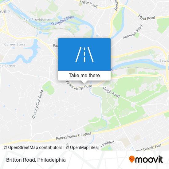 Mapa de Britton Road