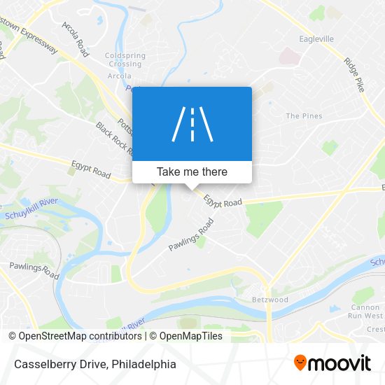 Casselberry Drive map