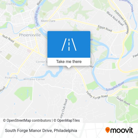 Mapa de South Forge Manor Drive