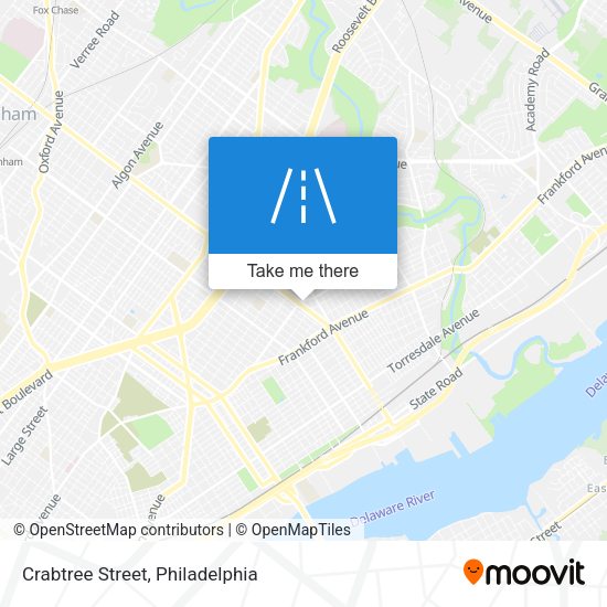 Crabtree Street map