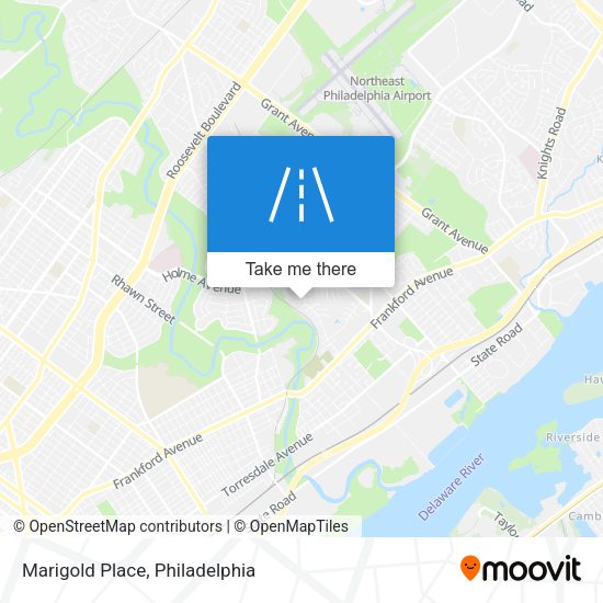 Marigold Place map