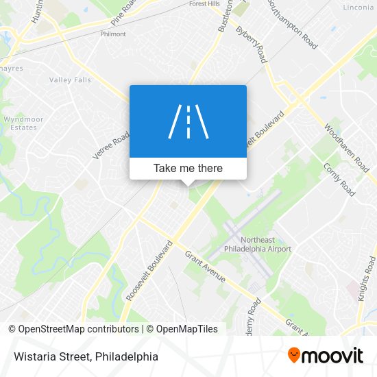 Wistaria Street map