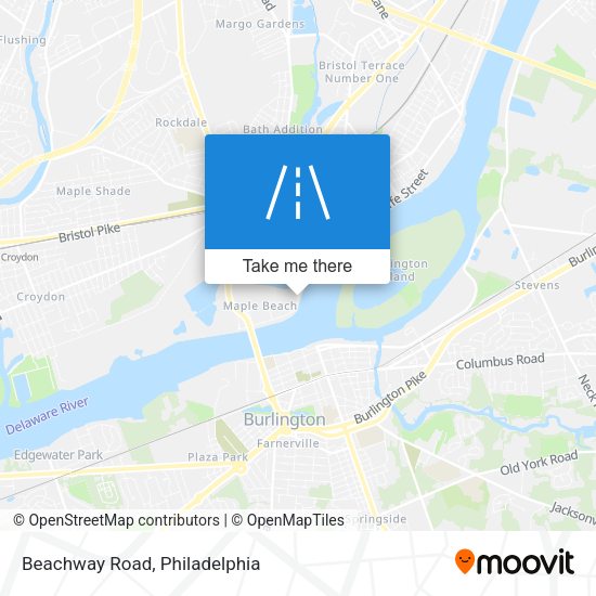 Mapa de Beachway Road