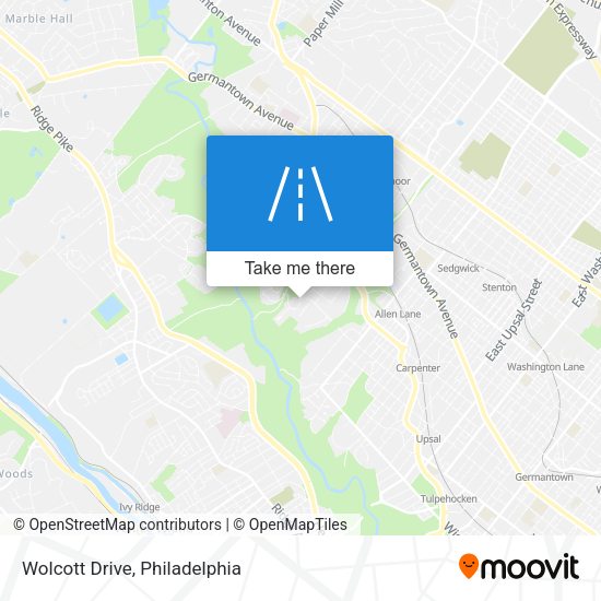Mapa de Wolcott Drive
