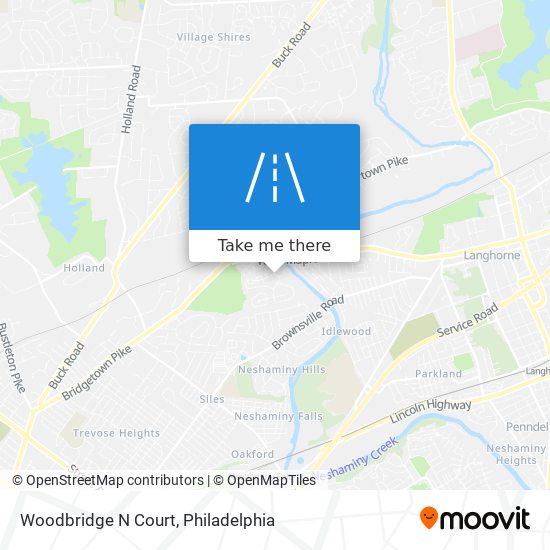 Woodbridge N Court map