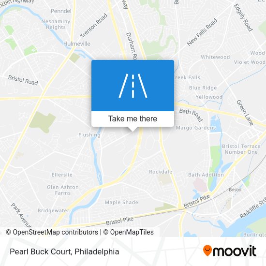 Pearl Buck Court map
