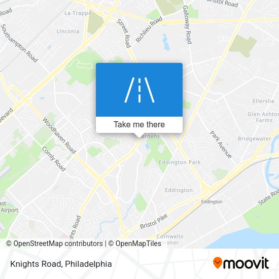 Mapa de Knights Road