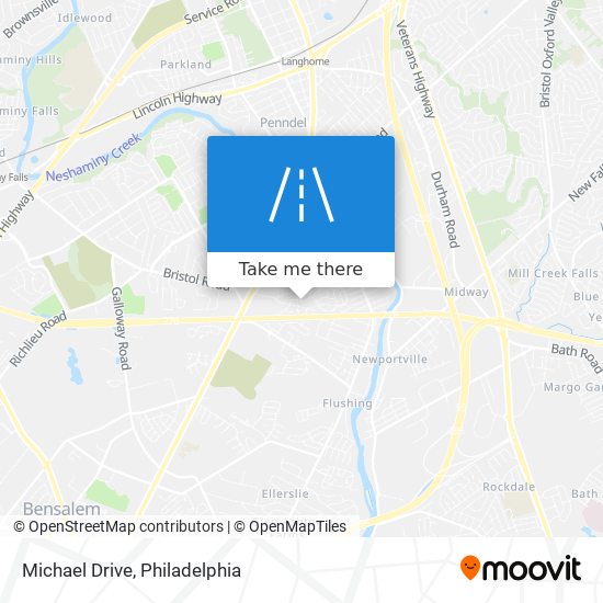 Michael Drive map