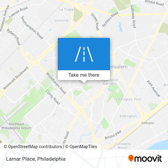 Mapa de Lamar Place