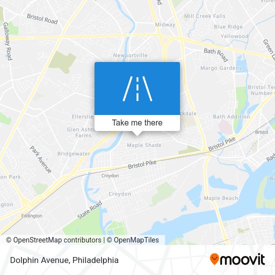 Mapa de Dolphin Avenue