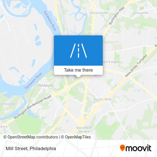 Mapa de Mill Street