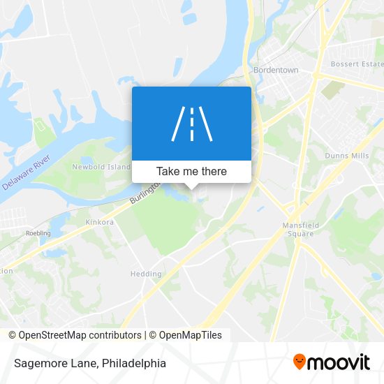 Sagemore Lane map
