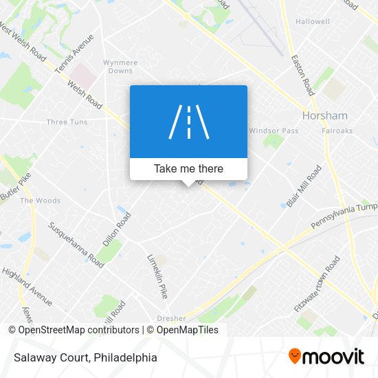 Salaway Court map