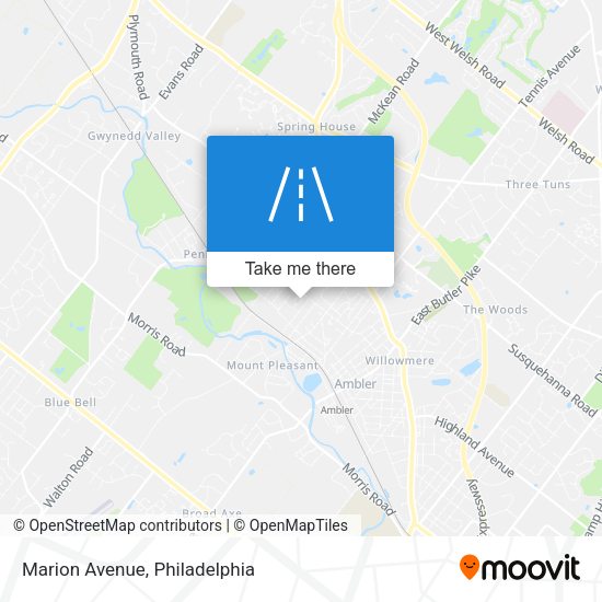Mapa de Marion Avenue