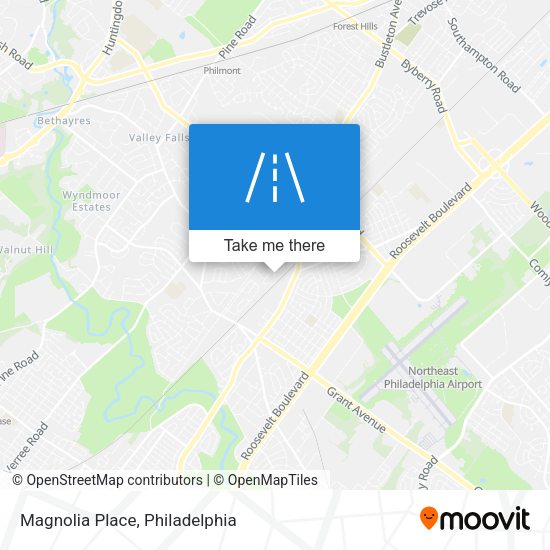 Mapa de Magnolia Place