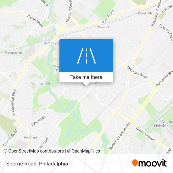 Mapa de Sherrie Road