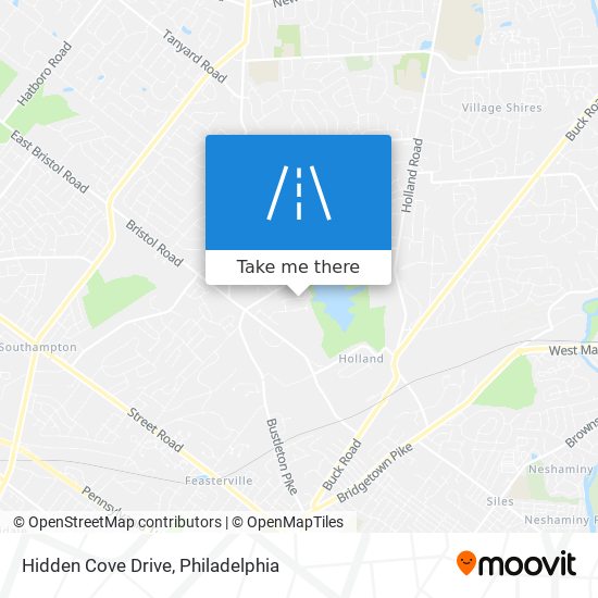Mapa de Hidden Cove Drive