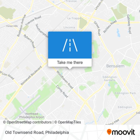 Old Townsend Road map
