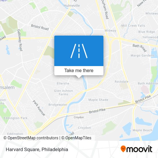 Harvard Square map