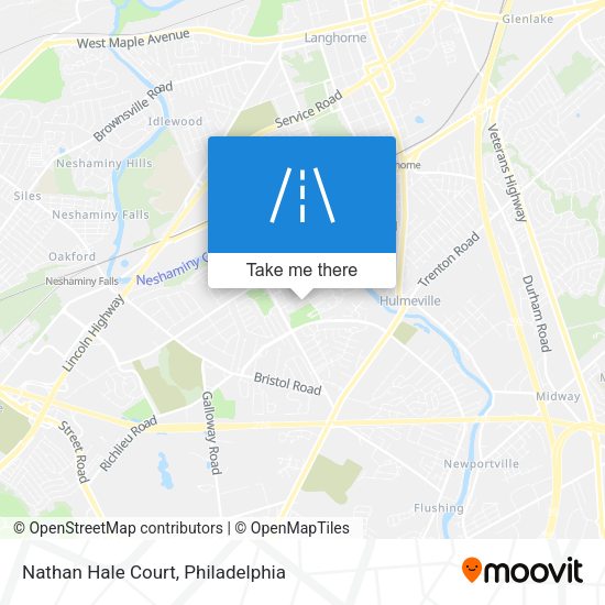 Nathan Hale Court map