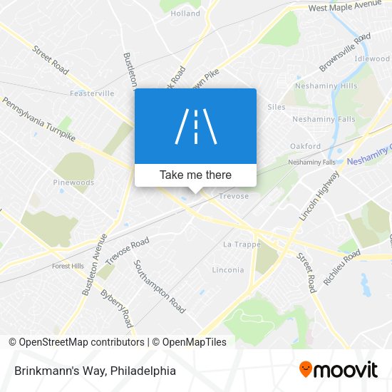 Brinkmann's Way map