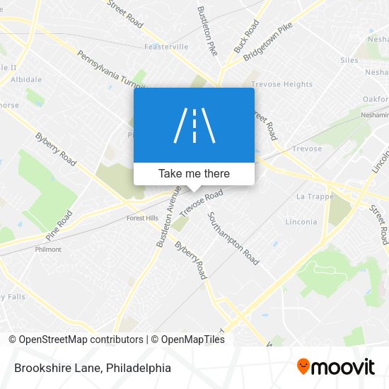 Mapa de Brookshire Lane