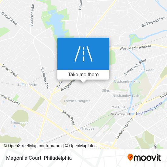 Magonlia Court map