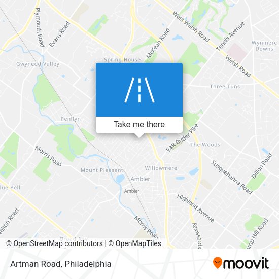 Mapa de Artman Road