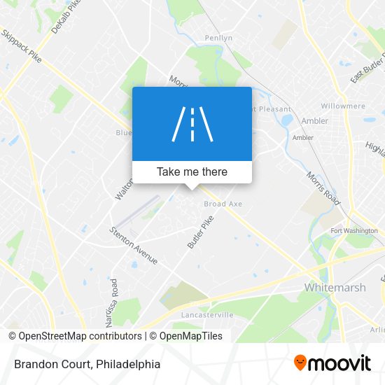 Mapa de Brandon Court