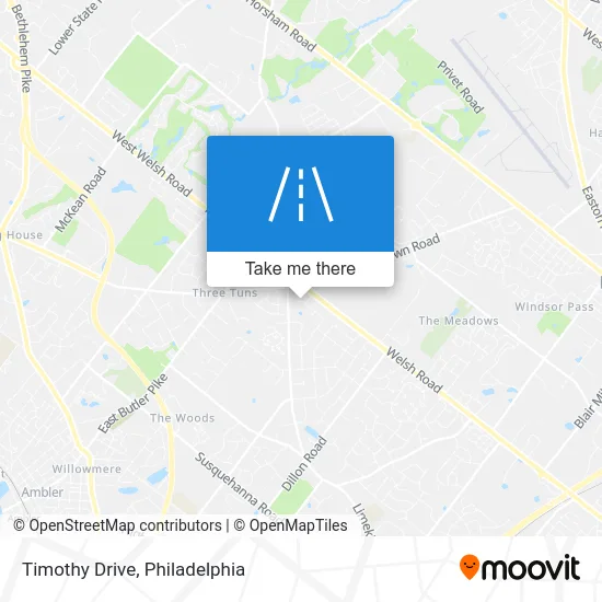 Timothy Drive map