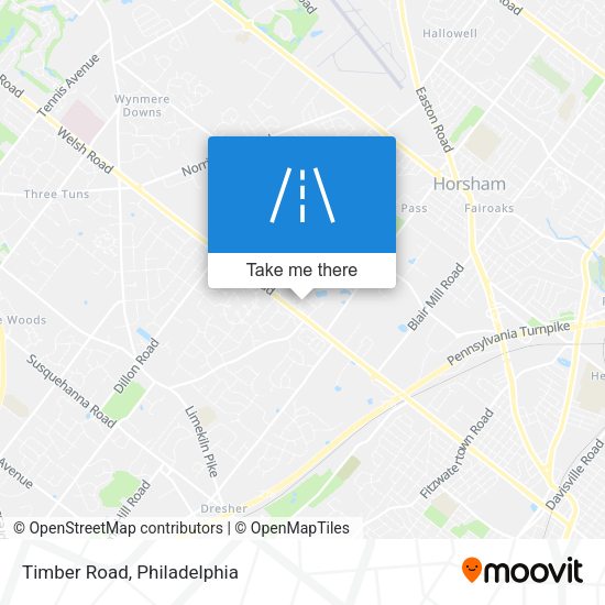 Mapa de Timber Road