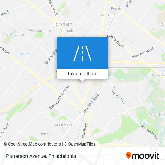 Patterson Avenue map