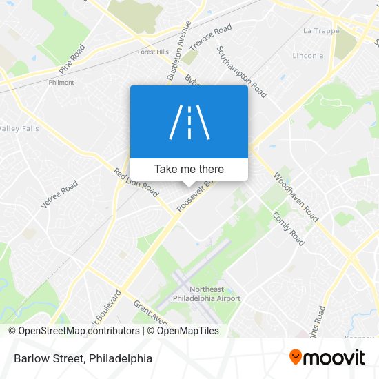 Mapa de Barlow Street