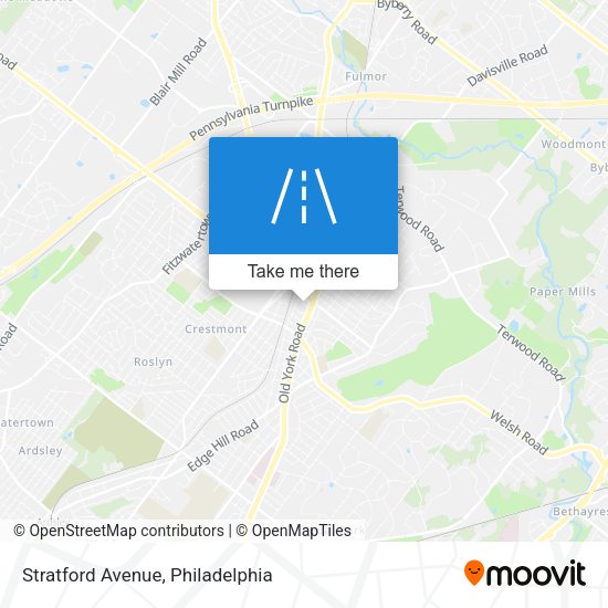 Mapa de Stratford Avenue