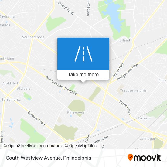 Mapa de South Westview Avenue