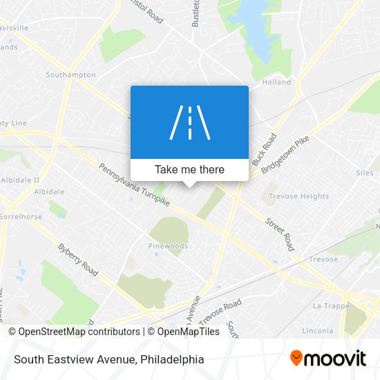 Mapa de South Eastview Avenue