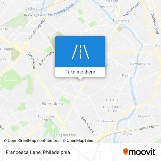 Mapa de Francesca Lane
